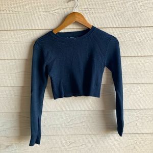 Long sleeve crop top - Forever 21